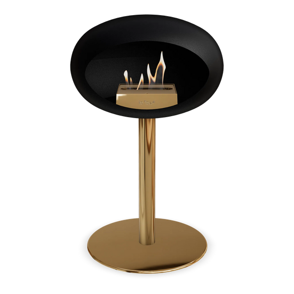 beau monde Le Feu Dome Ground Low Steel Bio Ethanol Fireplace