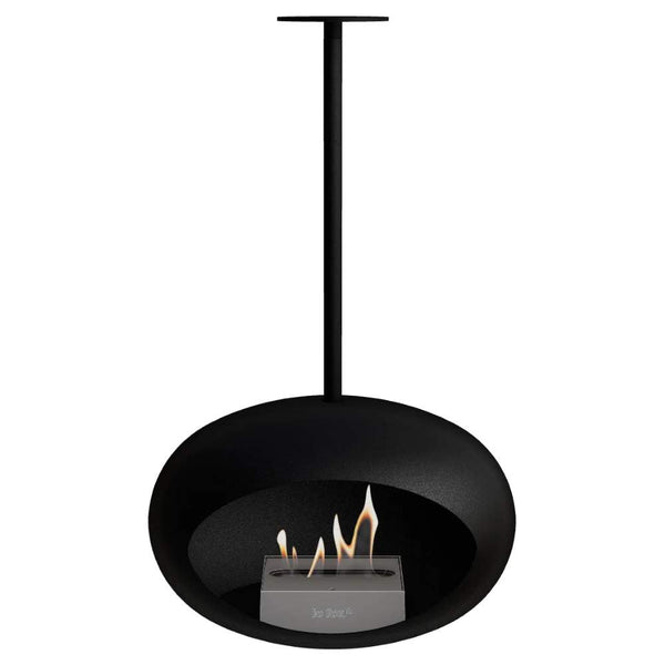 Beau Monde Le Feu Dome Sky Bio Ethanol Fireplace In Black