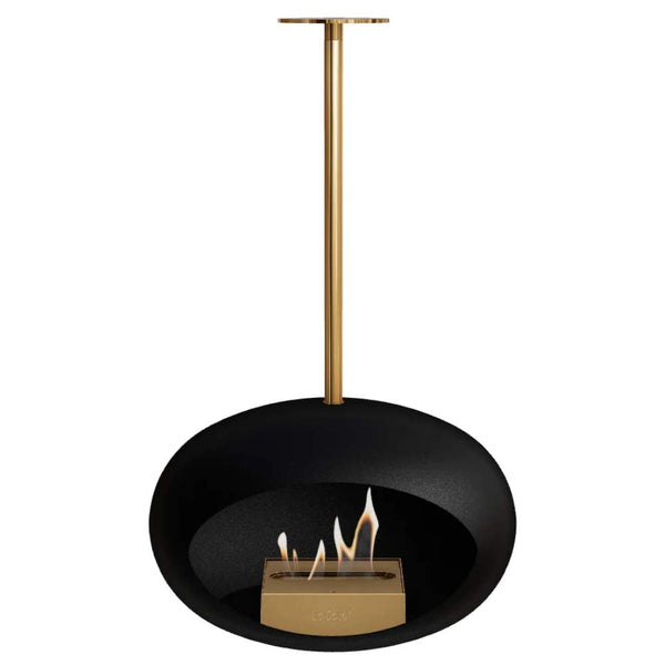 Beau Monde Le Feu Dome Sky Bio Ethanol Fireplace In Black