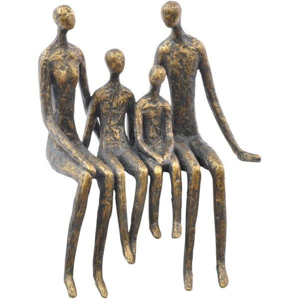 beau monde Libra Interiors Family Shelf Edge Sculpture