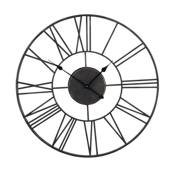Beau Monde Libra Interiors Large Skeletal Outdoor Wall Clock