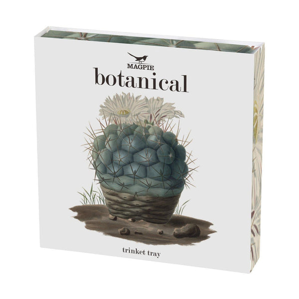 beau monde Magpie Botanical Small Cactus Trinket Tray