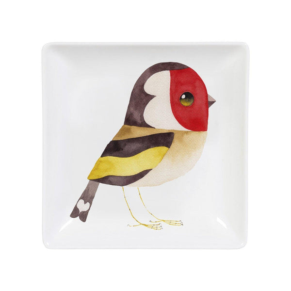 beau monde Magpie Matt Sewell Goldfinch Trinket Dish