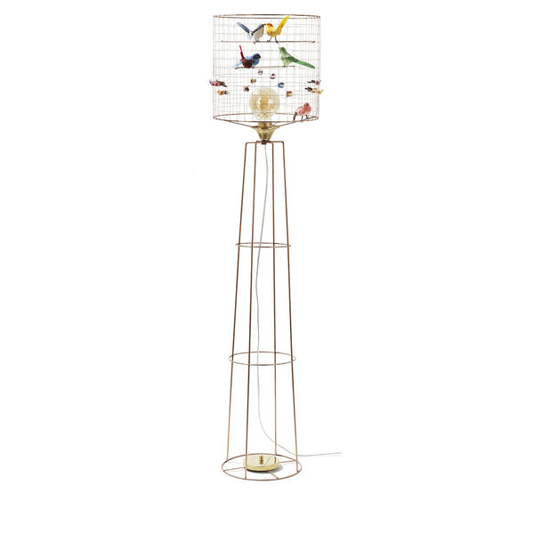 beau monde Mathieu Challieres La Voliere Birdcage Floor Lamp