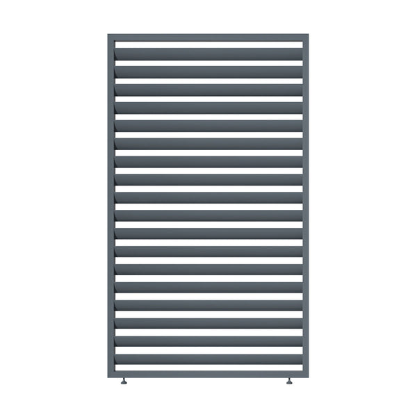 Beau Monde Maze Eden Pergola Single Louvre Panel Grey