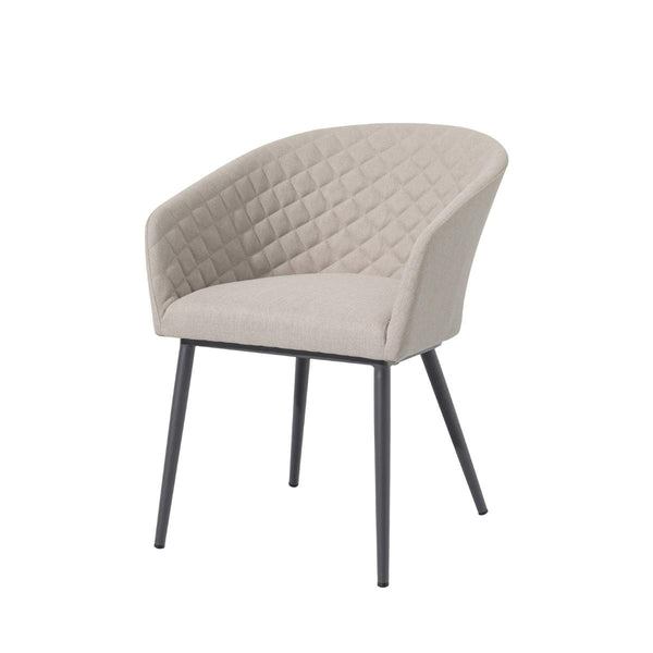 beau monde Maze Oatmeal Pair Ambition Dining Chairs