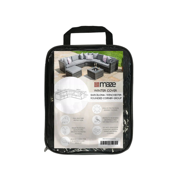 Beau Monde Maze Outdoor Cover For Curved Corner Group