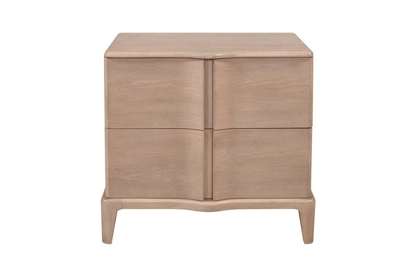 beau monde Mindy Brownes Delano 2 Drawer Bedside Locker