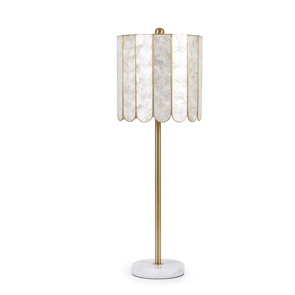 beau monde Mindy Brownes Mother Of Pearl Buffet Lamp
