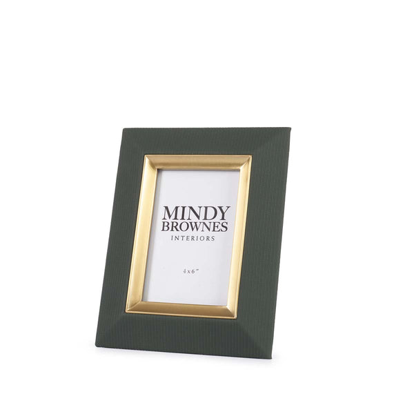 beau monde Mindy Brownes Sutera Green Photo Frame 4x6 Inch