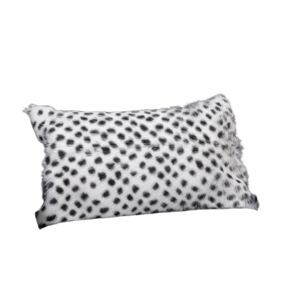 Beau Monde Native Home Dalmation Print Goatskin Cushion