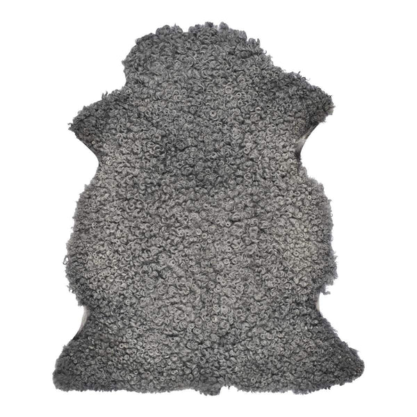 Beau Monde Natures Collection Gotlandic Sheepskin | Curly Short Wool | 90-100 Cm