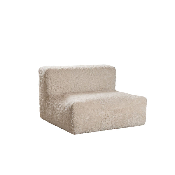 Beau Monde Natures Collection Julian Modular Sofa | Middle Section | Moccasin