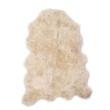 Beau Monde Natures Collection New Zealand Sheepskin | Long Wool | Rug 104x150 Cm