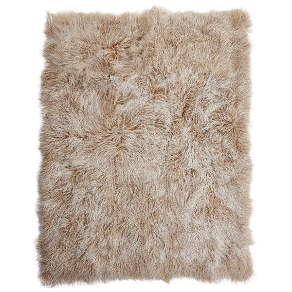 beau monde Natures Collection Throw of Curly Sheepskin