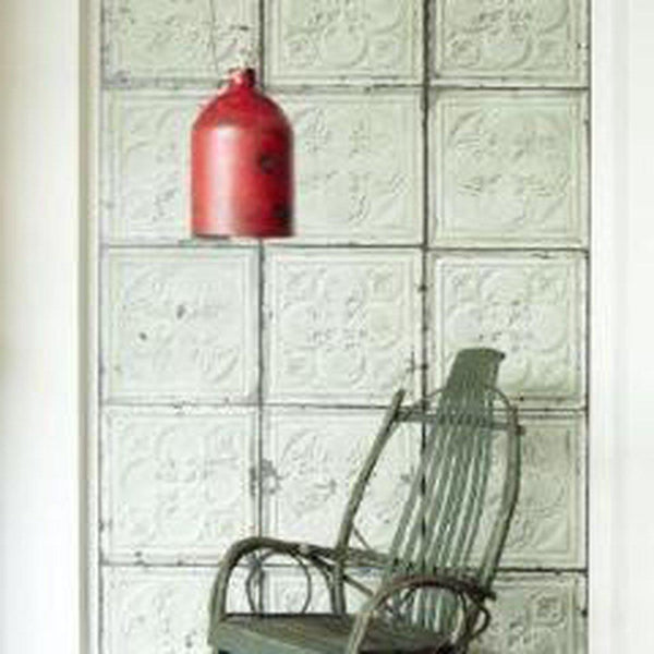 beau monde NLXL Brooklyn Tin Tiles Green Wallpaper TIN-05