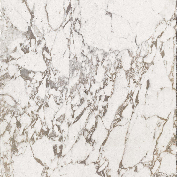 beau monde NLXL Materials Wallpaper White Marbled Tiles X-Large