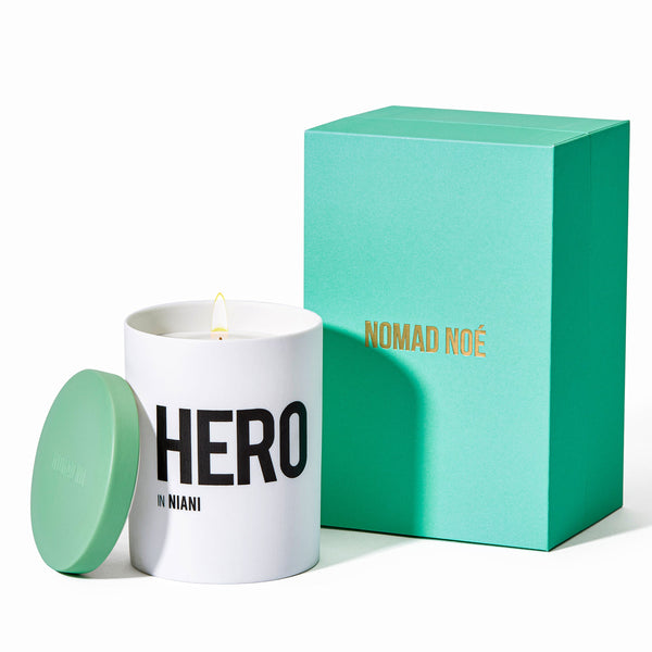 beau monde Nomad Noé Hero in Niani Scented Candle - Amber & Patchouli 220g