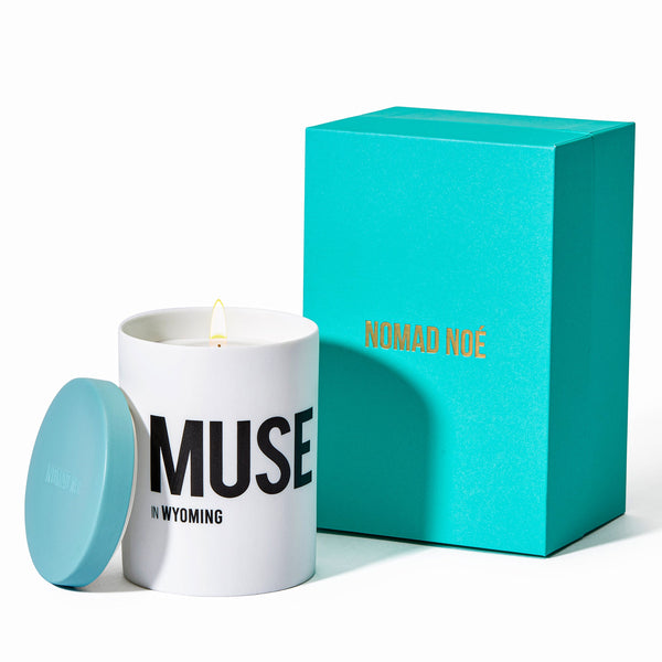 beau monde Nomad Noé Muse in Wyoming Scented Candle - Rosa Woodsii & Sandalwood 220g