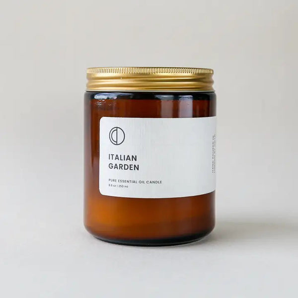 Beau Monde Octō Italian Garden Candle Orange + Rosemary + Sage 250ml