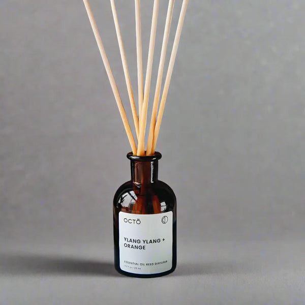 beau monde Octō Orange + Ylang Ylang Reed Diffuser 125ml