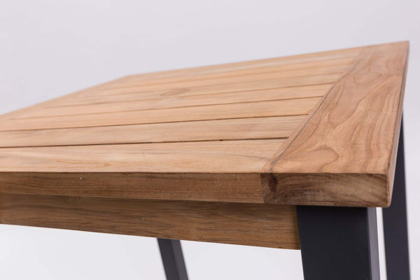 Beau Monde PR Home Atlantic Square Outdoor Dining Table – Kubu / Teak