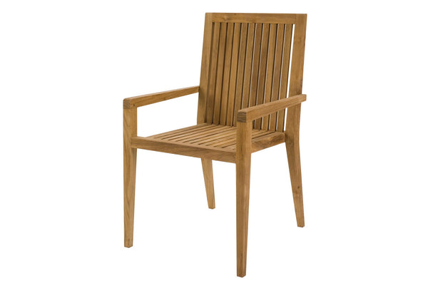 beau monde PR Home Menton Outdoor Dining Armchair – Teak