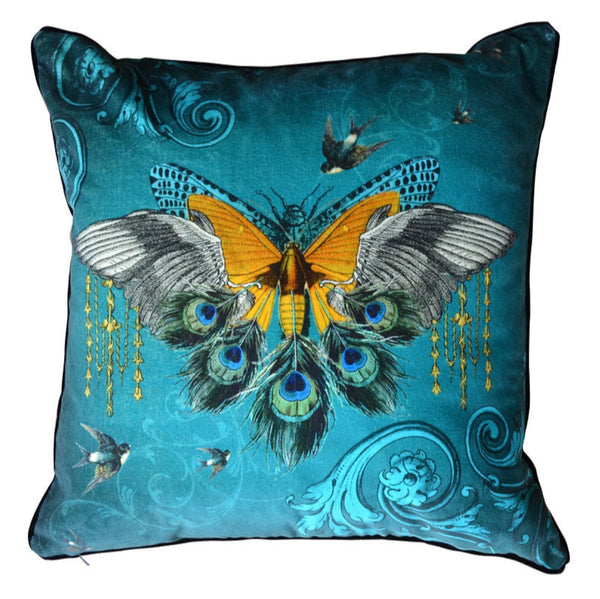 beau monde Santorus 'Madame' Velvet Scatter Cushion Cover