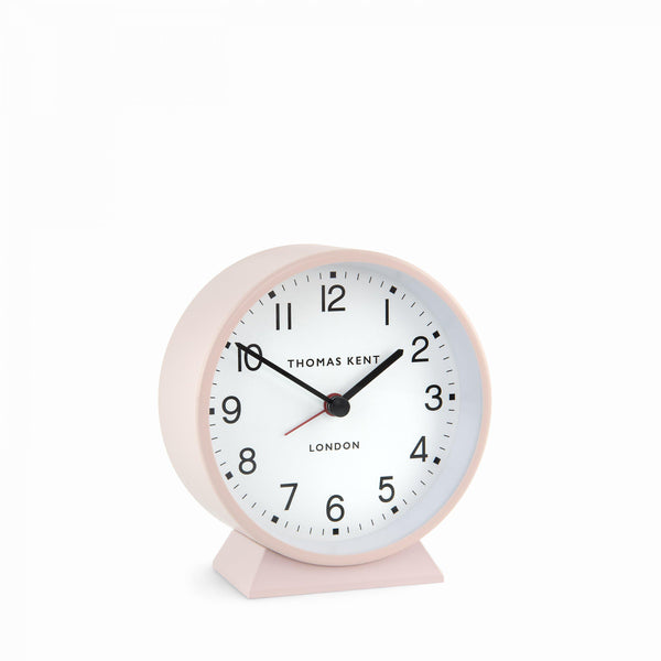 beau monde Thomas Kent 10cm Puffin Alarm Clock In Dusky Pink