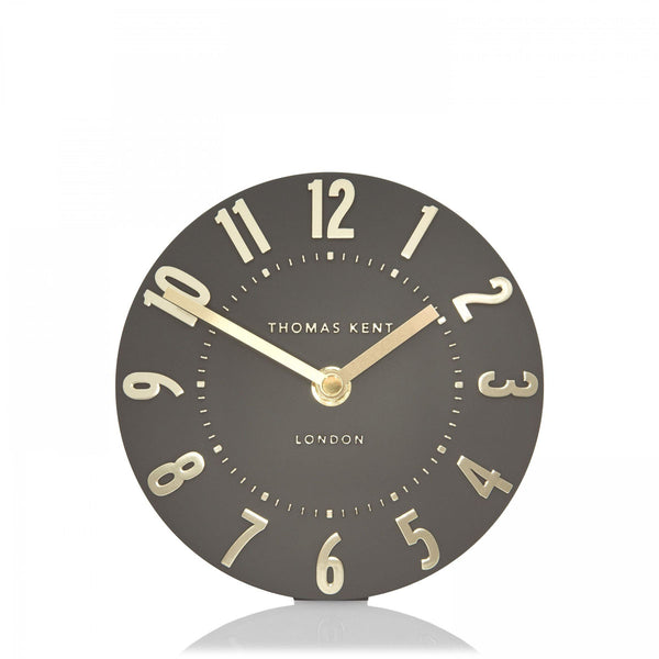 Beau Monde Thomas Kent 15cm Mulberry Mantel Clock Espresso
