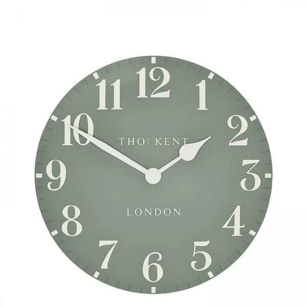 beau monde Thomas Kent 30cm Arabic Wall Clock Seagrass