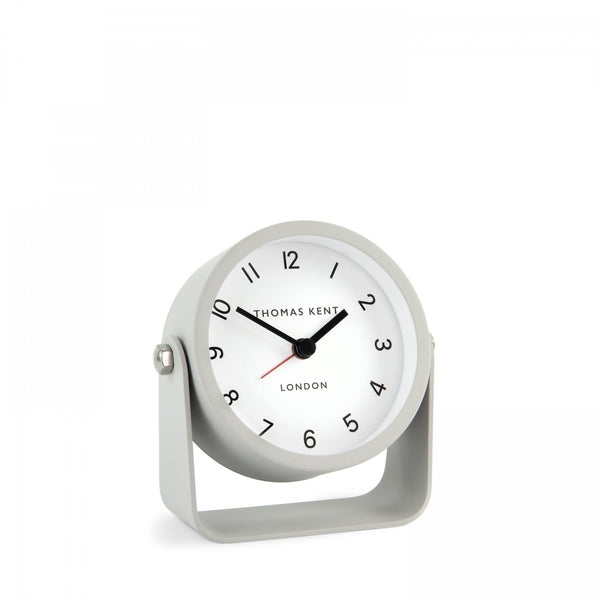 Beau Monde Thomas Kent 4'' Wren Alarm Clock - Dove Grey