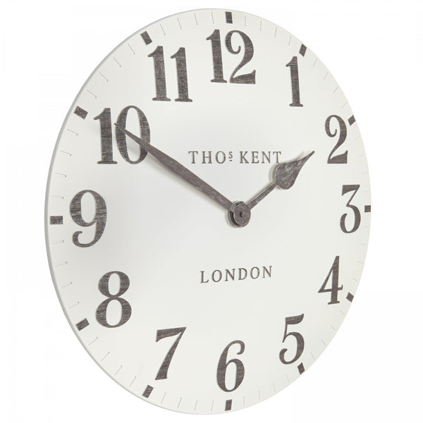 Beau Monde Thomas Kent 50cm Arabic Wall Clock Limestone