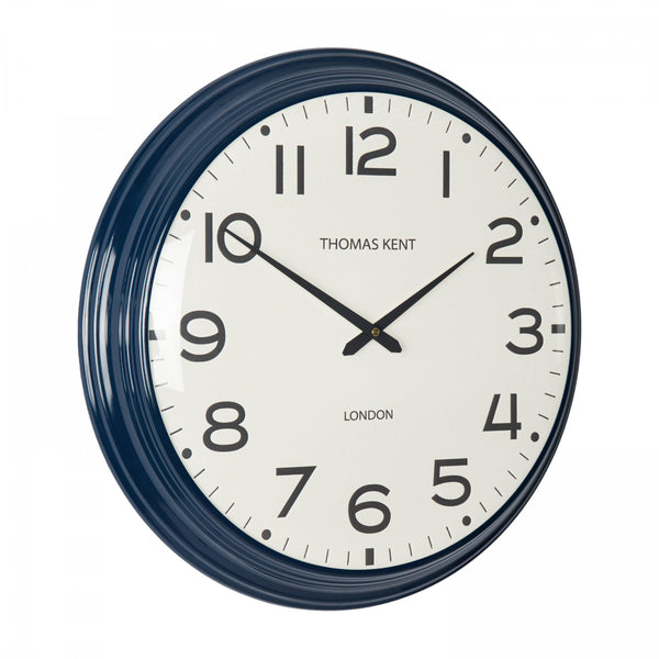 Beau Monde Thomas Kent 50cm Haymarket Wall Clock Denim