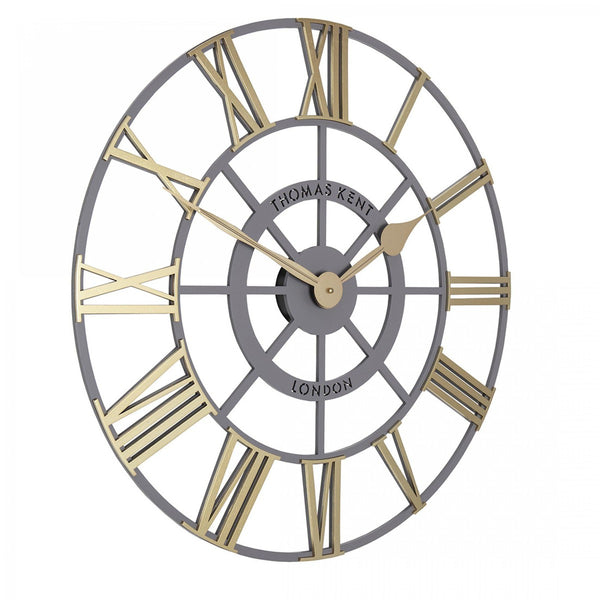 beau monde Thomas Kent 60cm Evening Star Grand Clock Brass