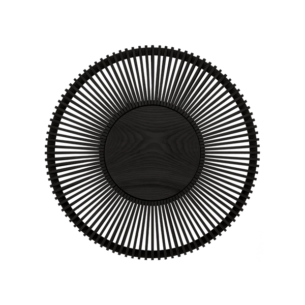 beau monde Umage Clava Up Wood Black Oak Wall Light