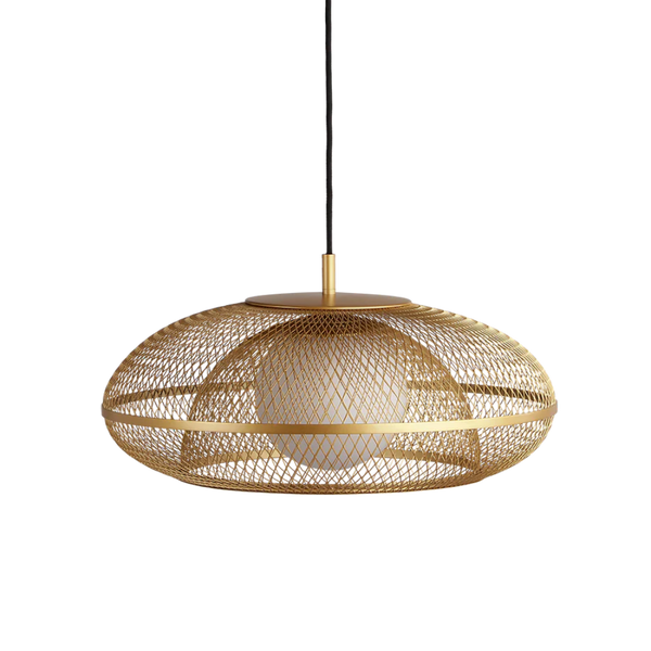 Beau Monde Umage Faraday Lampshade In Brushed Brass