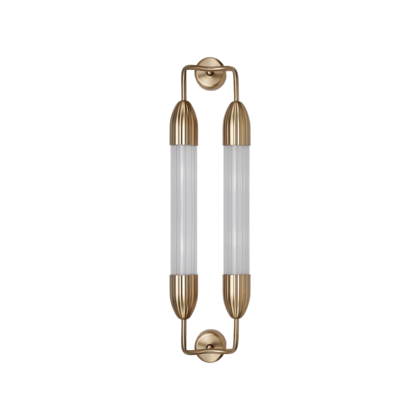 beau monde Umage Lemon Squeeze Short Double Wall Lamp In Plated Brass