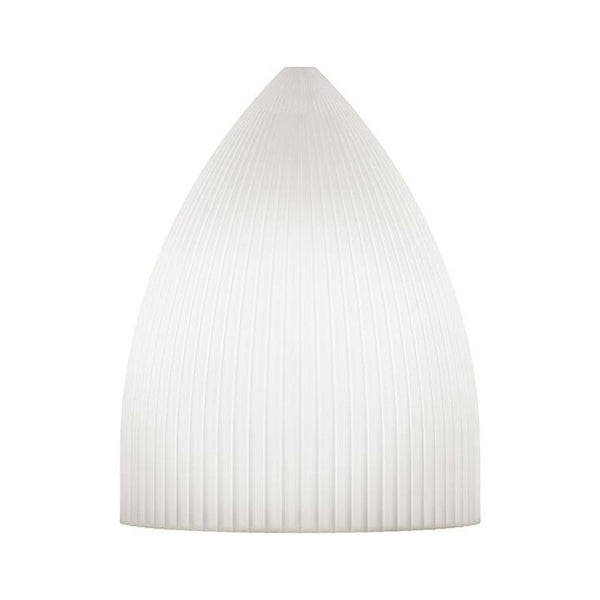 Beau Monde Umage Ripples Slope White Pendant Lampshade