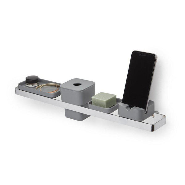 Beau Monde Umbra Scillae Bathroom Wall Bar Mount Chrome