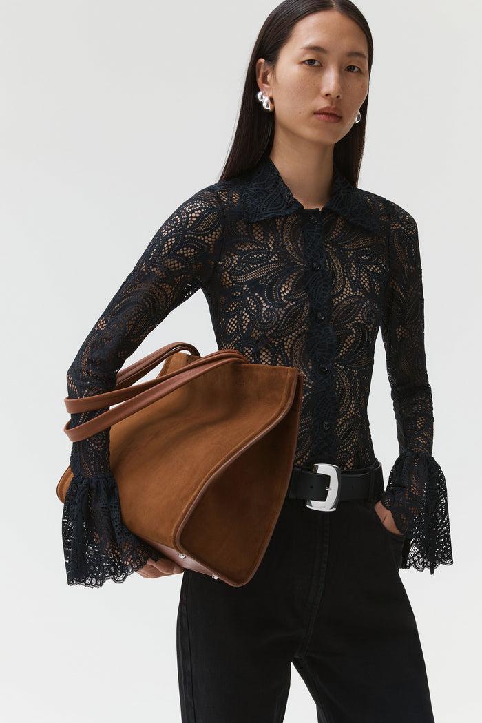 Beaufille City Tote In Walnut