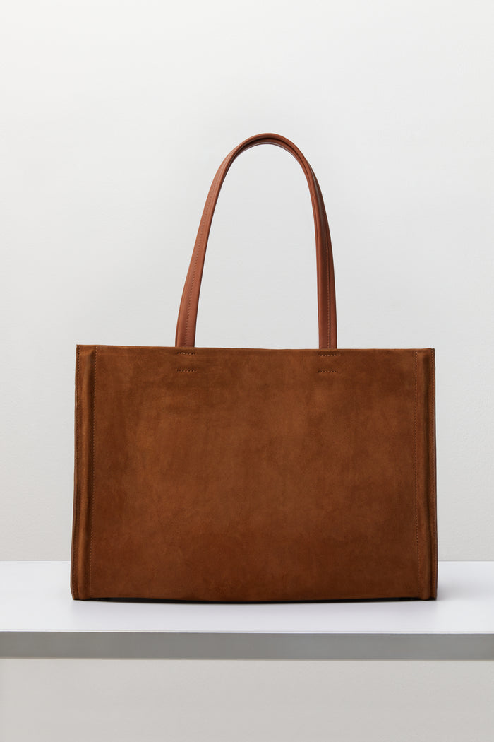 Beaufille City Tote In Walnut