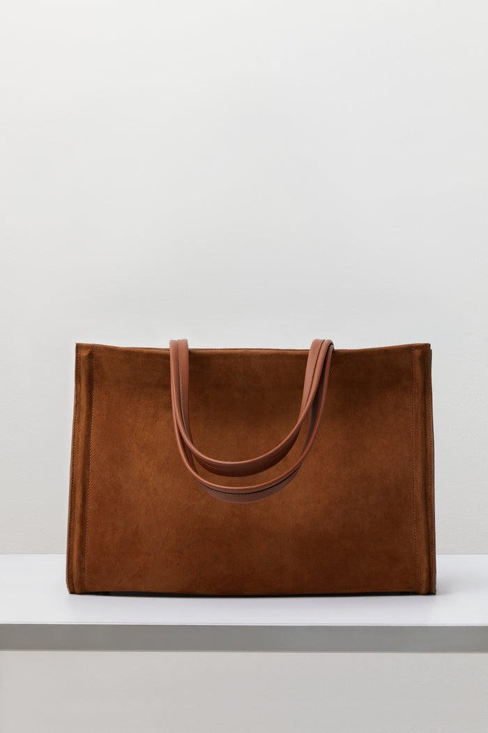 beaufille City Tote in Walnut