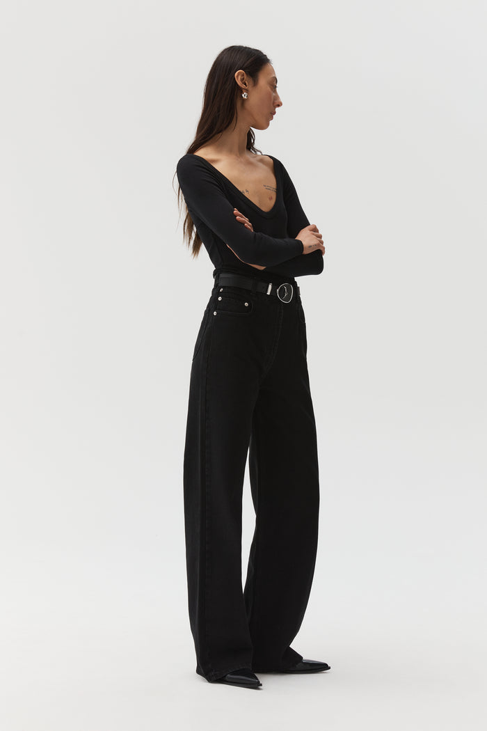 Beaufille Deep Scoop Blouse