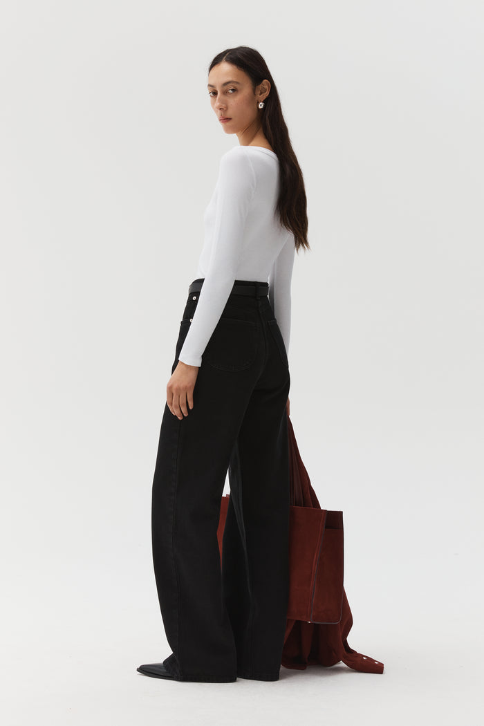 Beaufille Deep Scoop Blouse