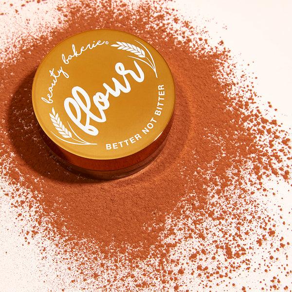 Beauty Bakerie Cosmetics Brand Almond (Chestnut) Loose Flour Setting Powder