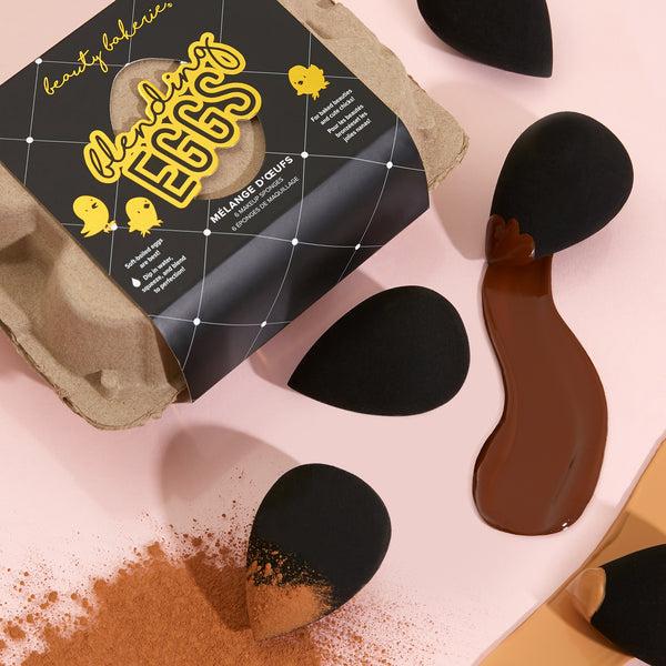 beauty bakerie cosmetics brand Black Egg-cellence Beauty Sponges Blending Eggs