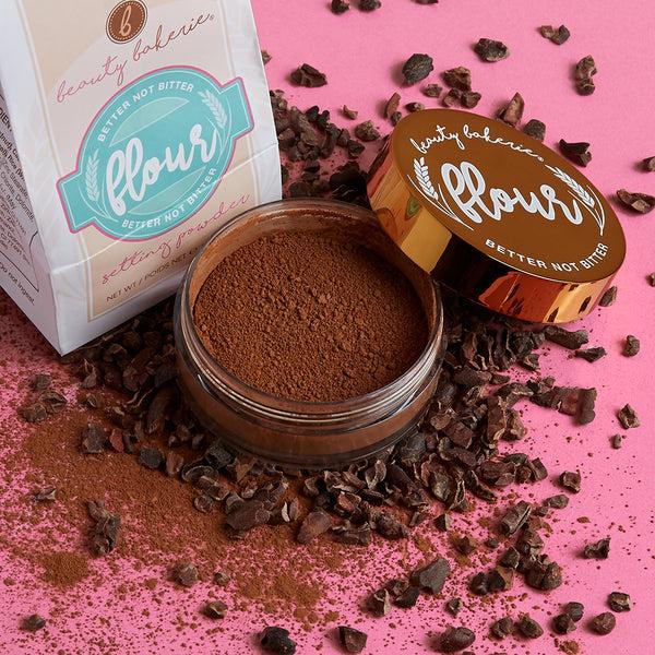 Beauty Bakerie Cosmetics Brand Cacao (Brown) Loose Flour Setting Powder