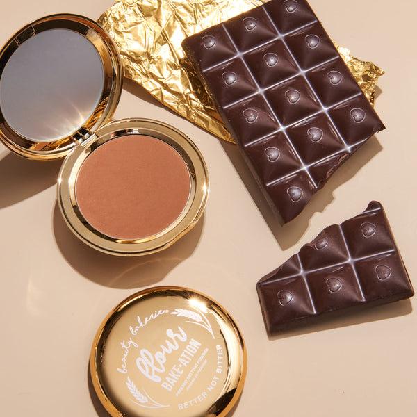 Beauty Bakerie Cosmetics Brand Cacao (Brown) Pressed Flour Setting Powder