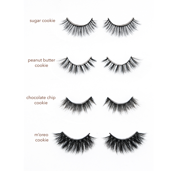 Beauty Bakerie Cosmetics Brand Cookie Jar Vegan Eyelash Collection Makeup Essentials